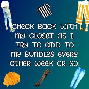 Always Refreshing and trying to Rebuild my Posh Closet.